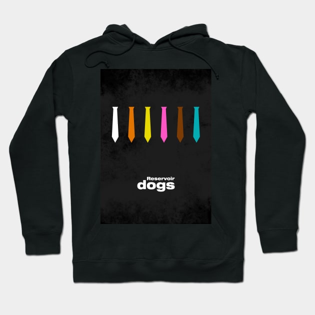 Reservoir Dogs - Minimal Film Movie Tarantino Alternative Hoodie by HDMI2K